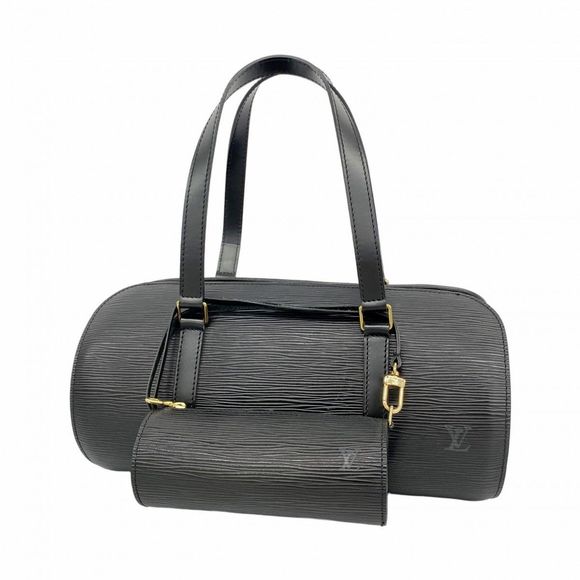 Louis Vuitton Epi Soufflot Handbag M52862 Noir  Women's - Picture 1 of 10